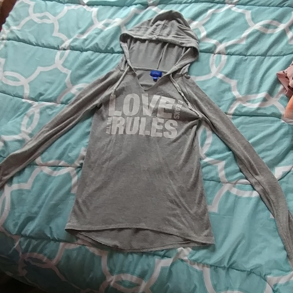 City Streets Hoodie "Love Breaks All The Rules"